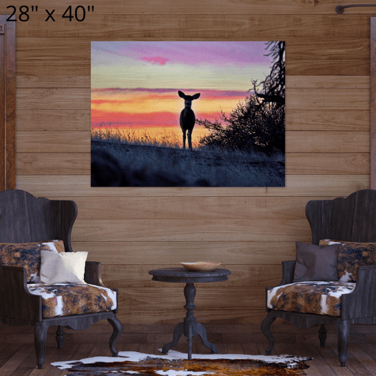 Brushed Aluminum Print "Come N Play"
